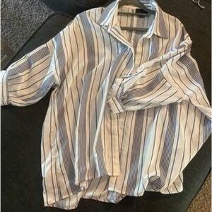 Striped long sleeve shirt